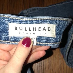 Jean skirt from Pacsun